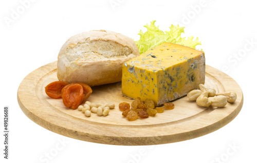 Cheese with mold