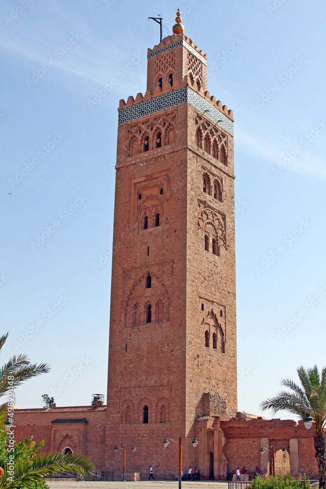 Fototapeta premium Koutoubia mosque in Marrakesh, Morocco