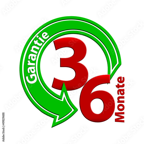 36 Monate Garantie