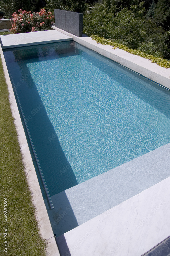 luxurious private garden swimming pool