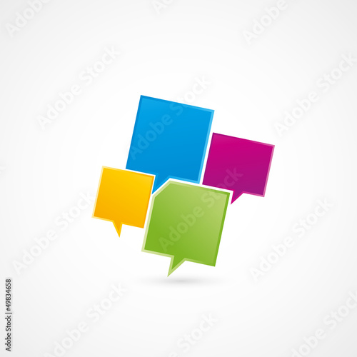 icône,bulle de dialogue