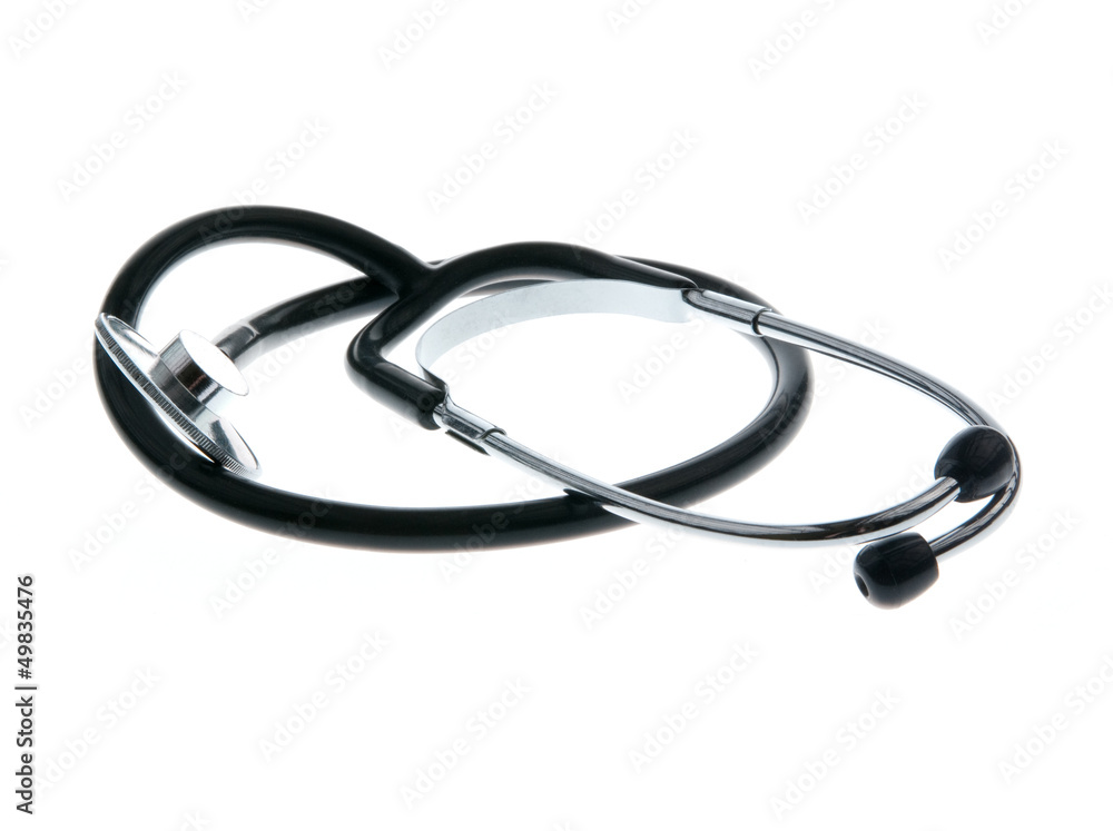 Stethoscope isolated on white background Stethoscope isolated on white background
