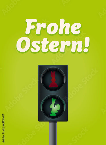 Ampel Frohe Ostern