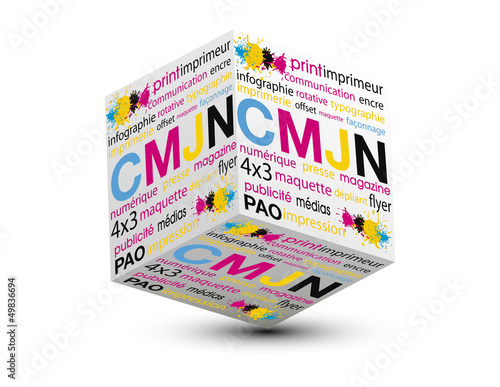 cube cmjn