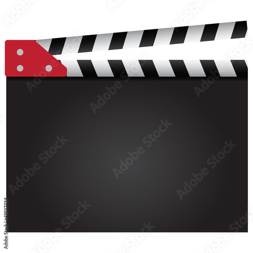 Movie clapperboard