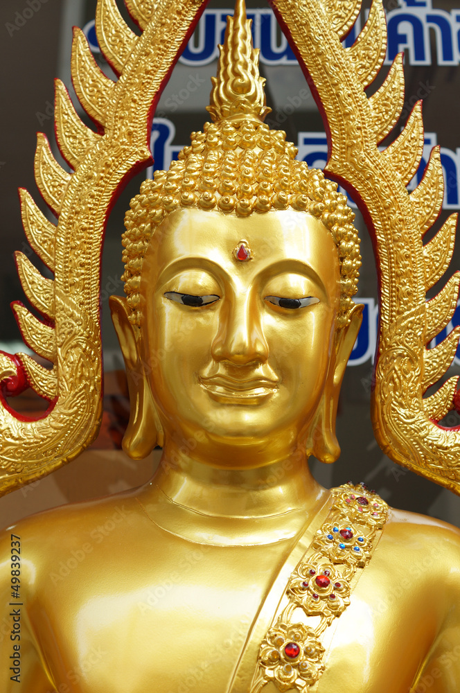 Fototapeta premium The gold buddha
