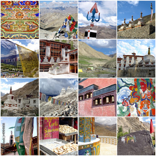 Collage Ladakh - Inde