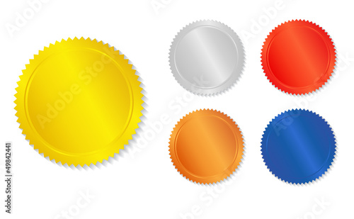 set of colorful vector design elements