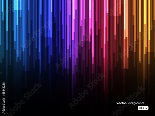 abstract glowing background. Vector illustration