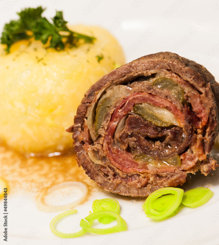 Rinderroulade StockFoto Adobe Stock