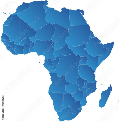 Afrika Karte
