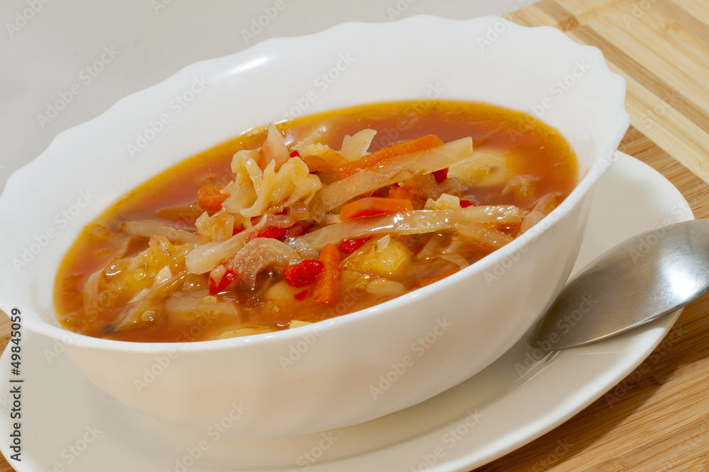 Ukrainian borsch Ukrainian borsch