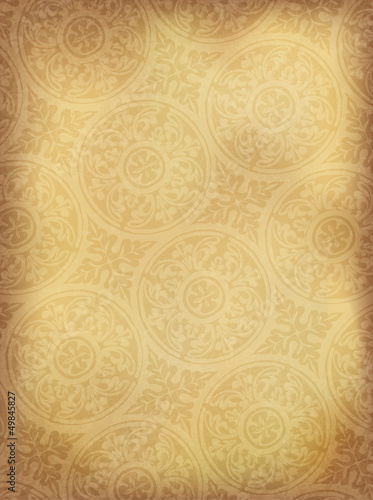 Vintage ornamented background vertical. Vector, EPS10