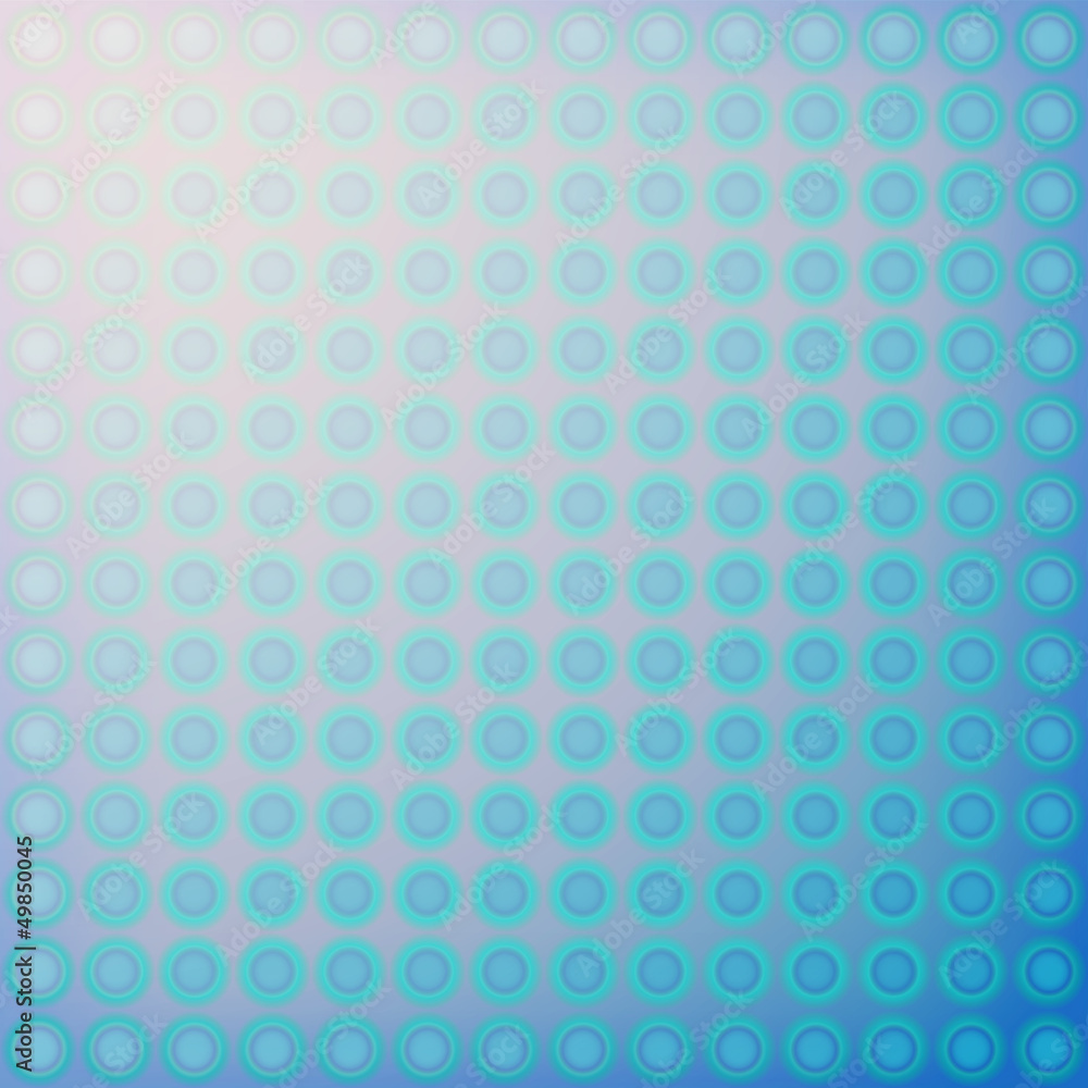 Vector Abstract design blue circles