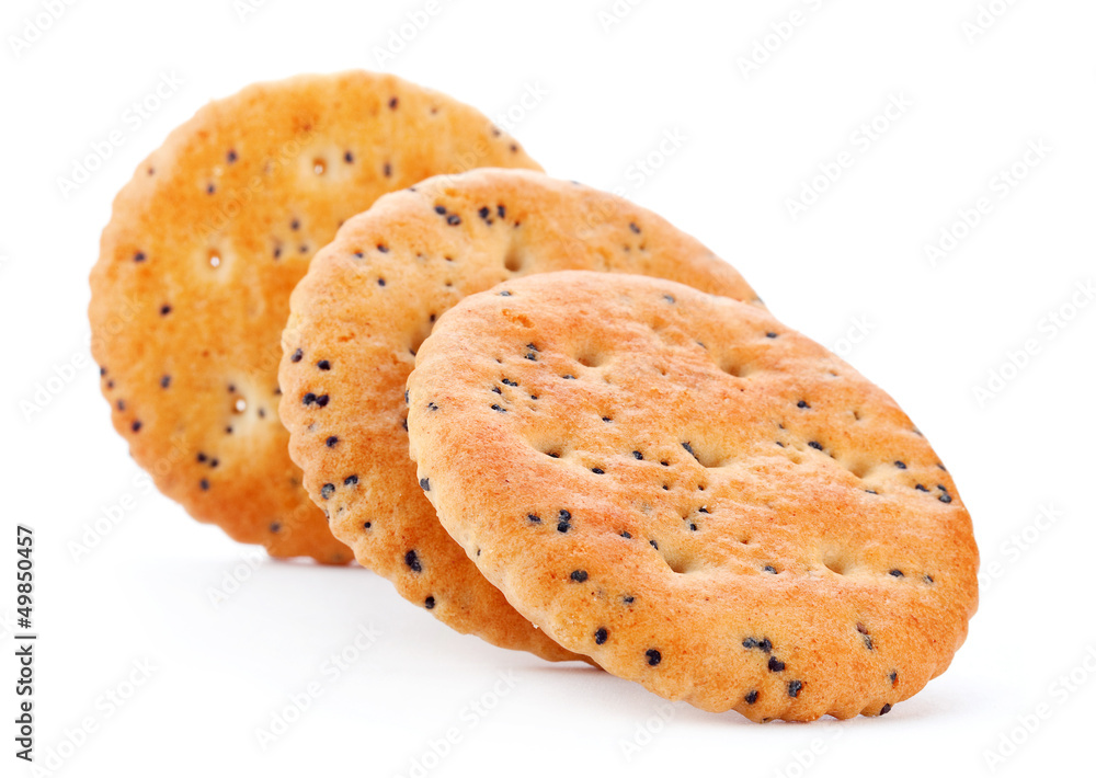 Cookie with poppy seed Cookie with poppy seed