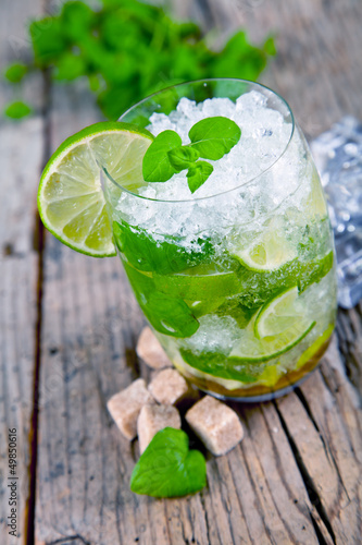 Fresh mojito drink