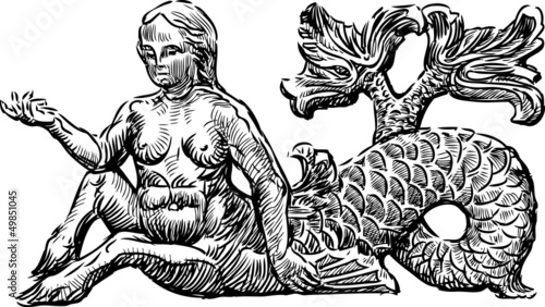 mythical creature of the sea