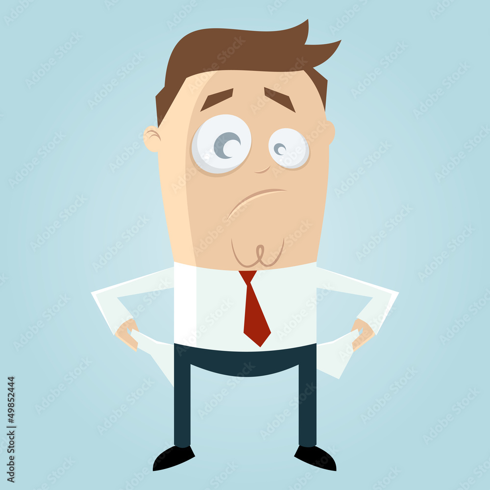 pleite arm cartoon bankrott pleite arm cartoon bankrott