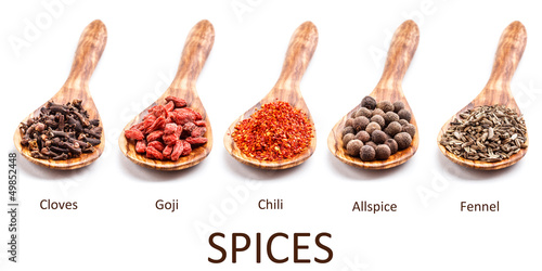 Collection of spices