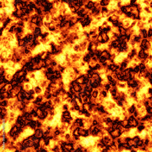 Blazing hot lava background tile pattern