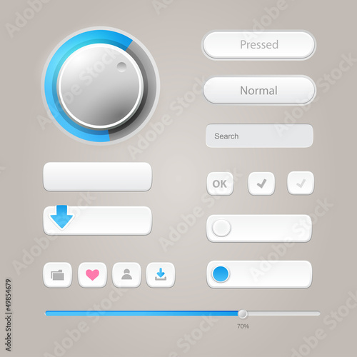 User interface elements set