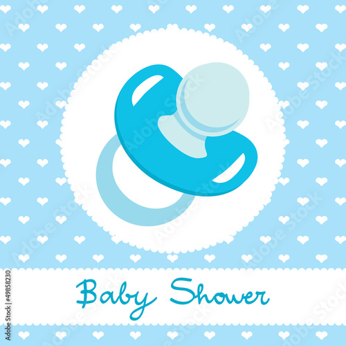 Blue Pacifier Design