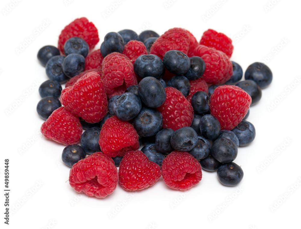 blueberries isolated on white background blueberries isolated on white background