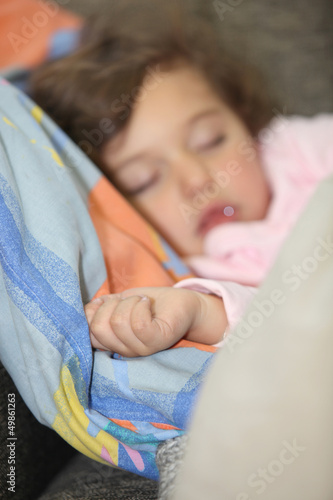 Little girl sleeping