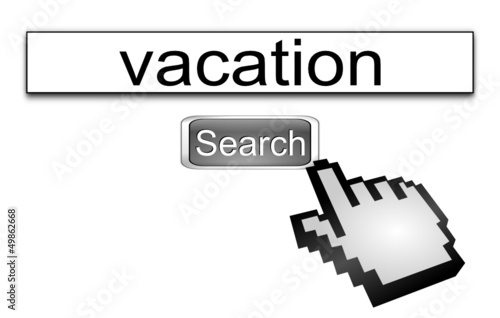 Internet search vacation