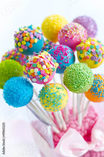 Naklejka Cake pops