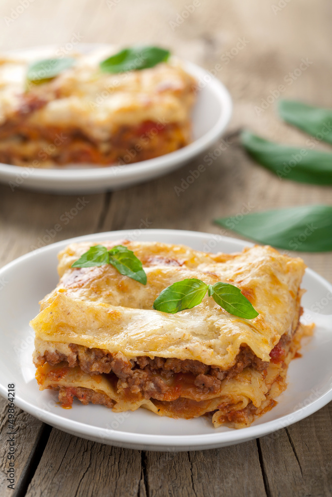 classic lasagna bolognese