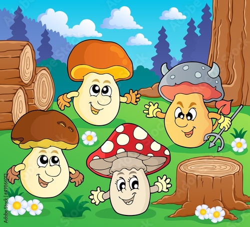 Mushroom theme image 3