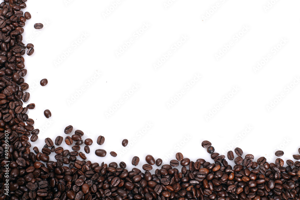 Naklejka premium tło kawy
