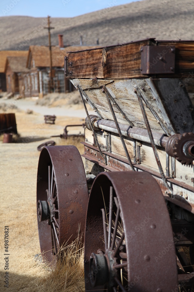 Old Cart In Bodie
