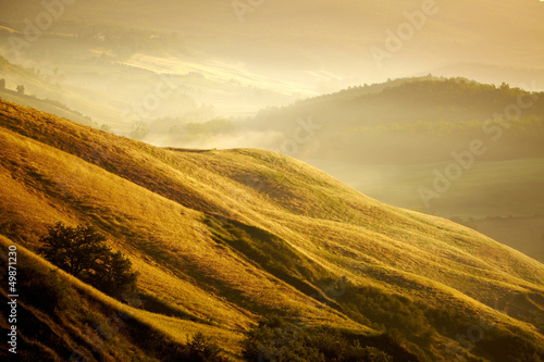 Scenic view of typical Tuscany landscape, Italy