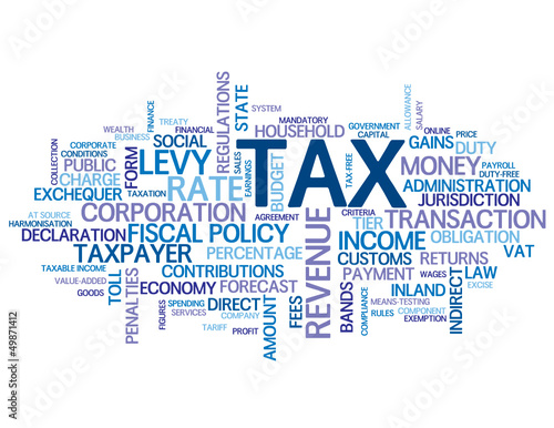 "TAX" Tag Cloud (money gold finance payslip income taxes state)