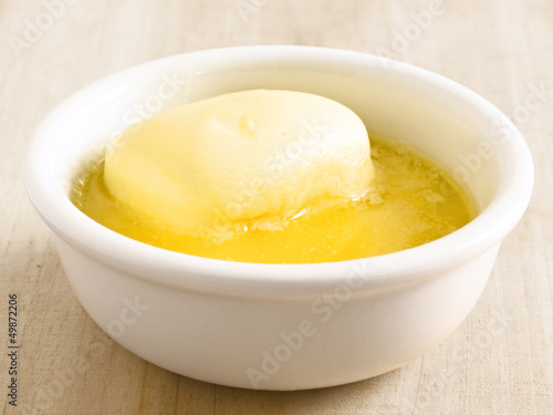 Photography melted butter