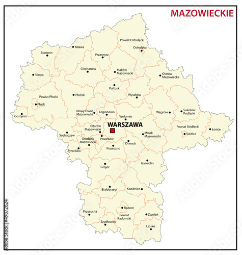 Województwo mazowieckie Polska photo