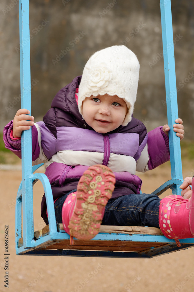 girl on swing girl on swing