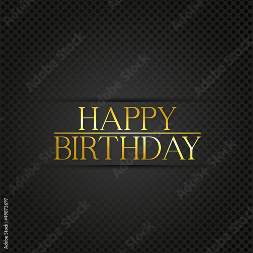 Canvas Print happy birthday