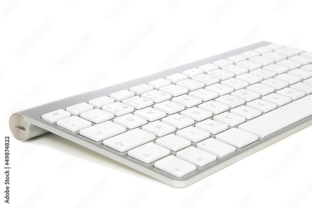 Modern wireless computer keyboard