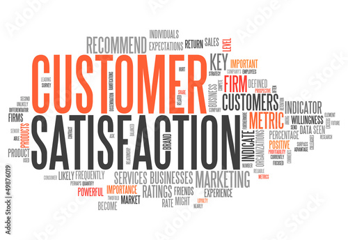 Word Cloud "Customer Satisfaction"