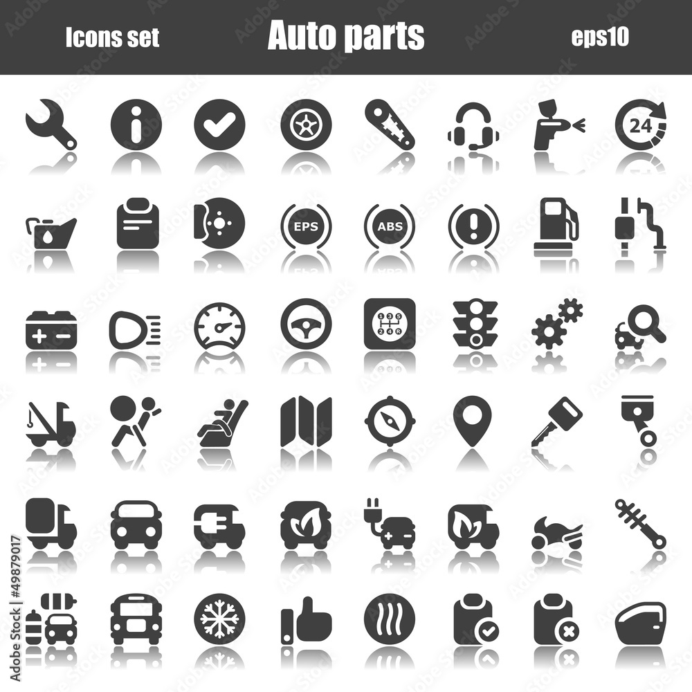 icons auto black reflex icons auto black reflex