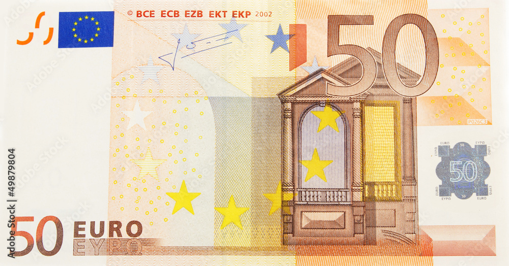 cinquanta euro - obrazy, fototapety, plakaty 