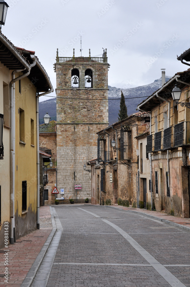 Town of Riaza, Segovia (Spain)