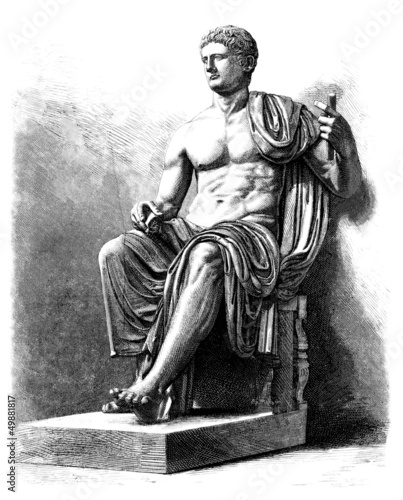 Statue : Emperor - Ancient Rome photo