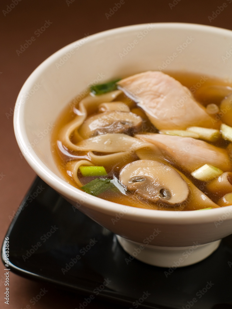 Asian noodle soup Asian noodle soup