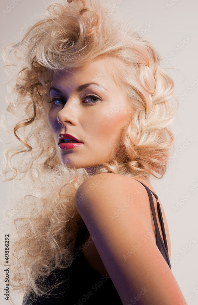beautiful woman with long hair beautiful woman with long hair