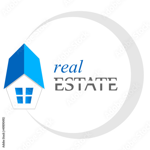 real estate / Immobilien - Zeichen