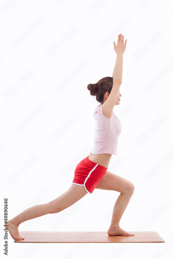 Young Asian woman  exercise yoga